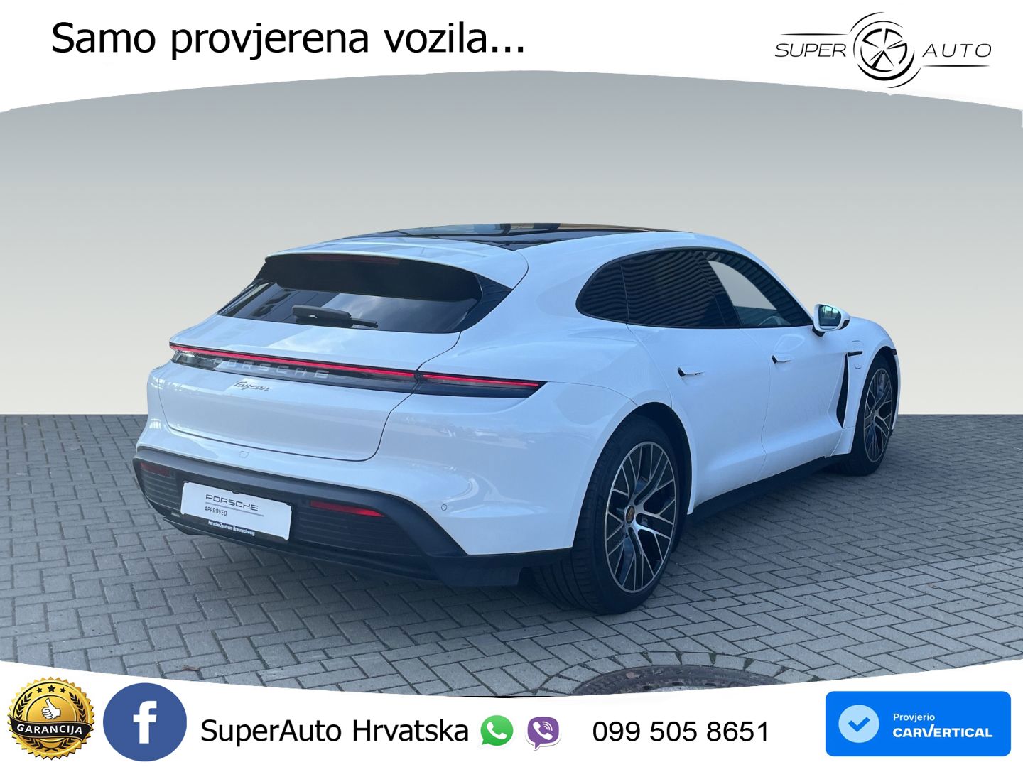 Porsche Taycan Sport Turismo Performance 79.2 kWh (408 KS)