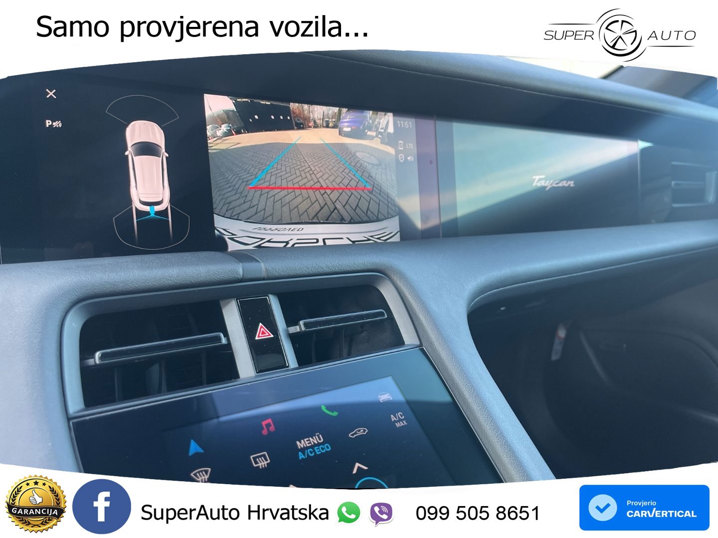 Porsche Taycan Sport Turismo Performance 79.2 kWh (408 KS)