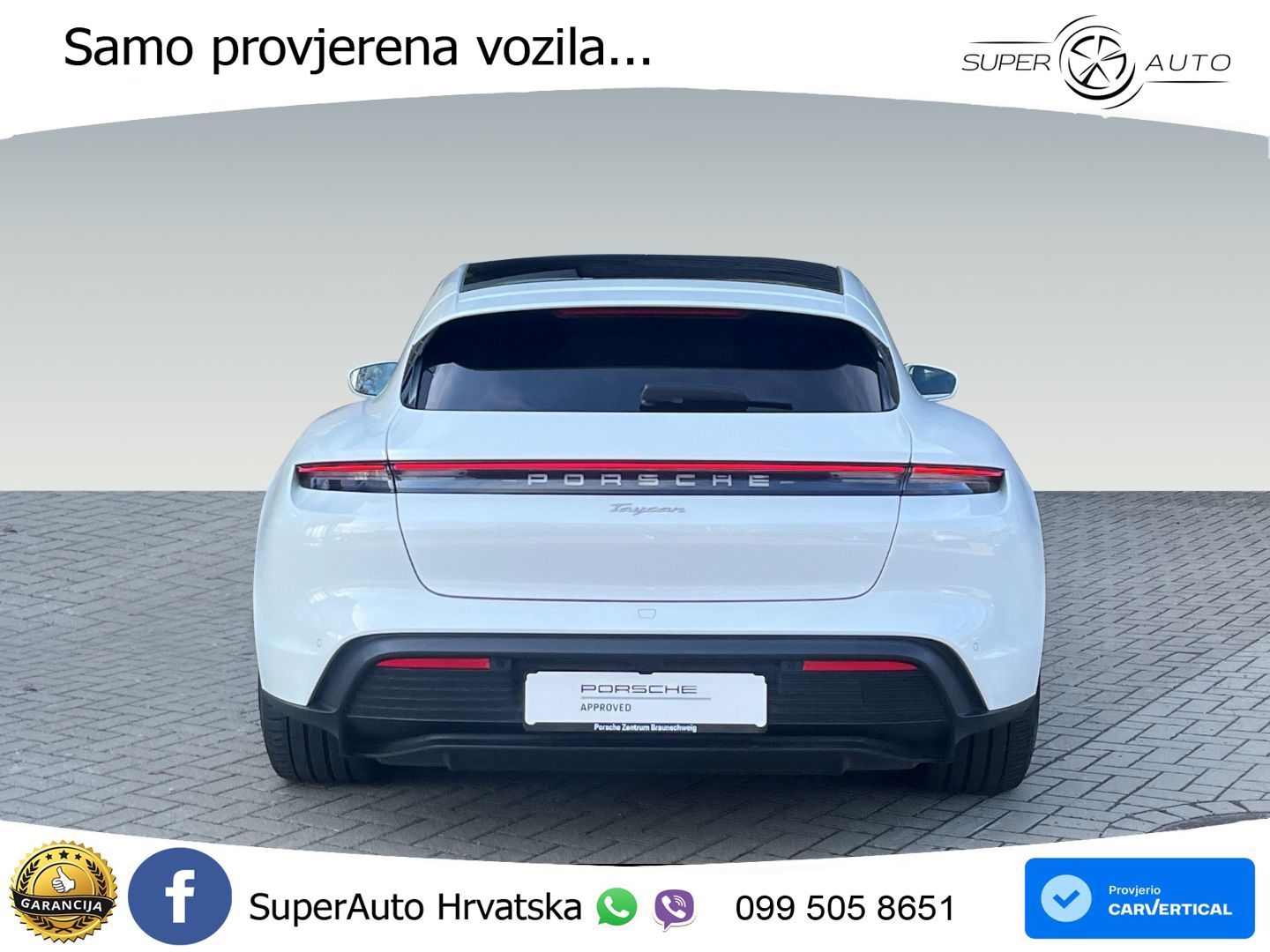 Porsche Taycan Sport Turismo Performance 79.2 kWh (408 KS)