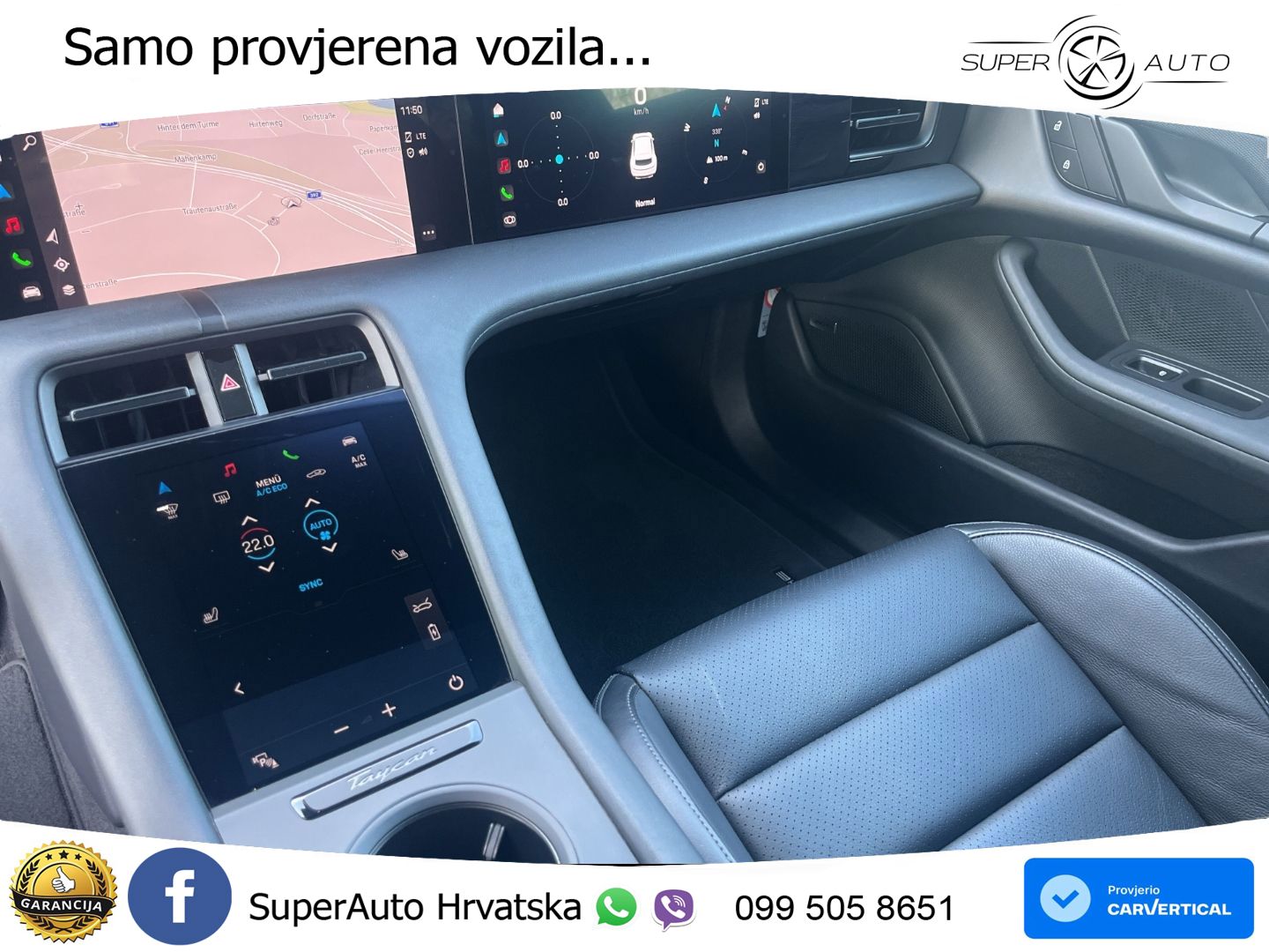 Porsche Taycan Sport Turismo Performance 79.2 kWh (408 KS)