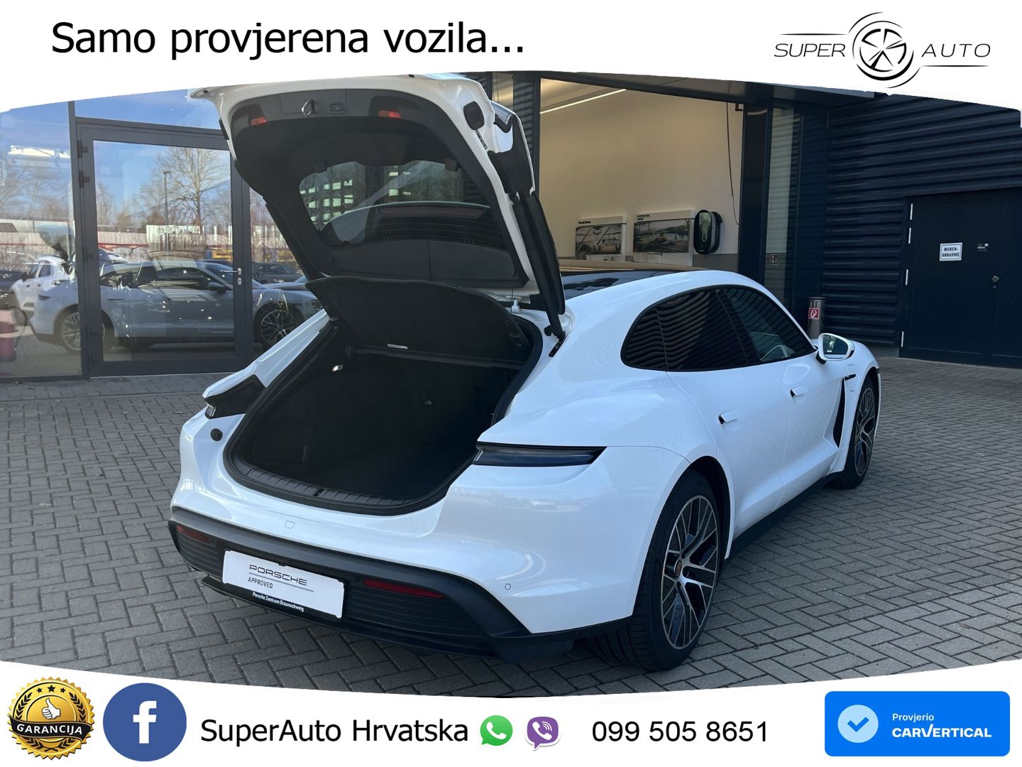 Porsche Taycan Sport Turismo Performance 79.2 kWh (408 KS)