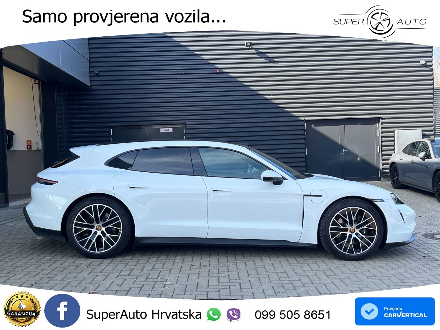 Porsche Taycan Sport Turismo Performance 79.2 kWh (408 KS)