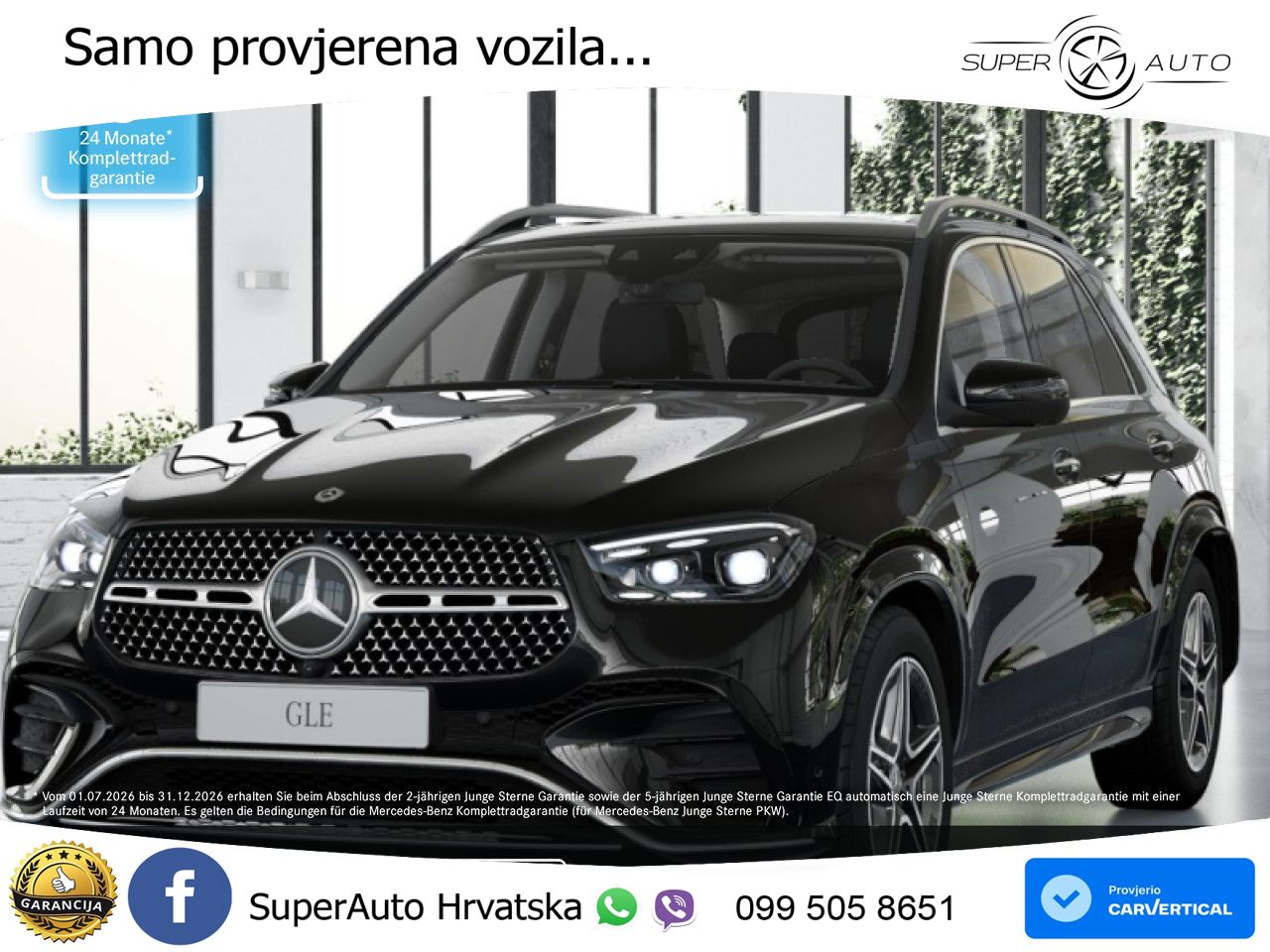 Mercedes GLE 300d (269 KS) EQ Boost 4MATIC 9G-TRONIC AMG LED+GR SJED+ACC