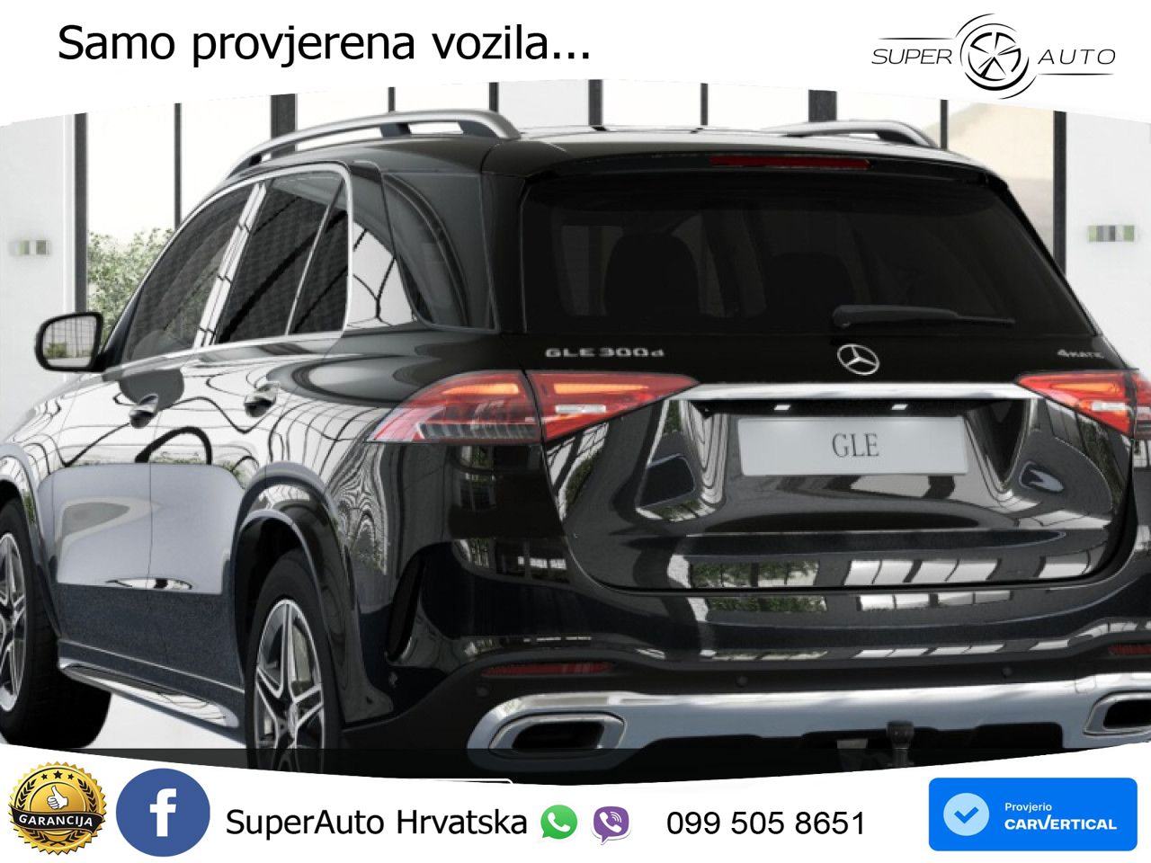 Mercedes GLE 300d (269 KS) EQ Boost 4MATIC 9G-TRONIC AMG LED+GR SJED+ACC