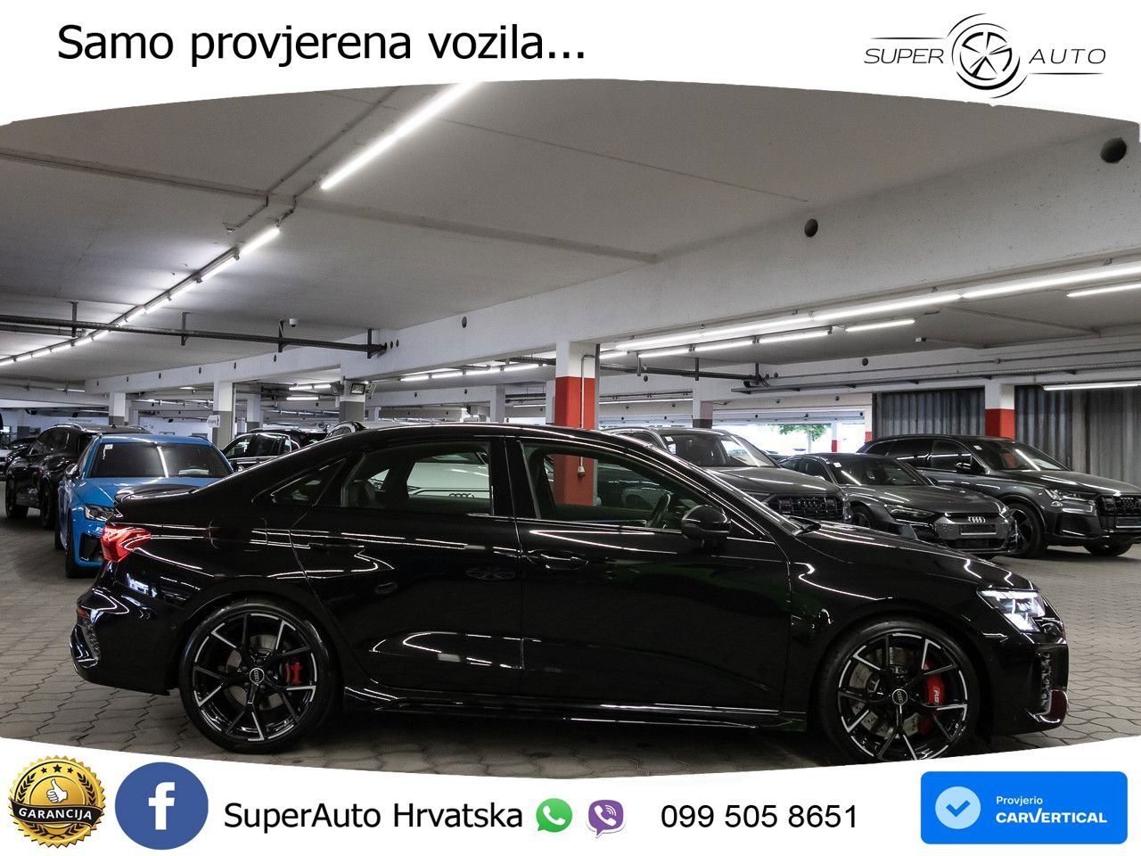 Audi RS3 Sedan 2.5 TFSI (400 KS) quattro S tronic LED+GR SJED+ACC
