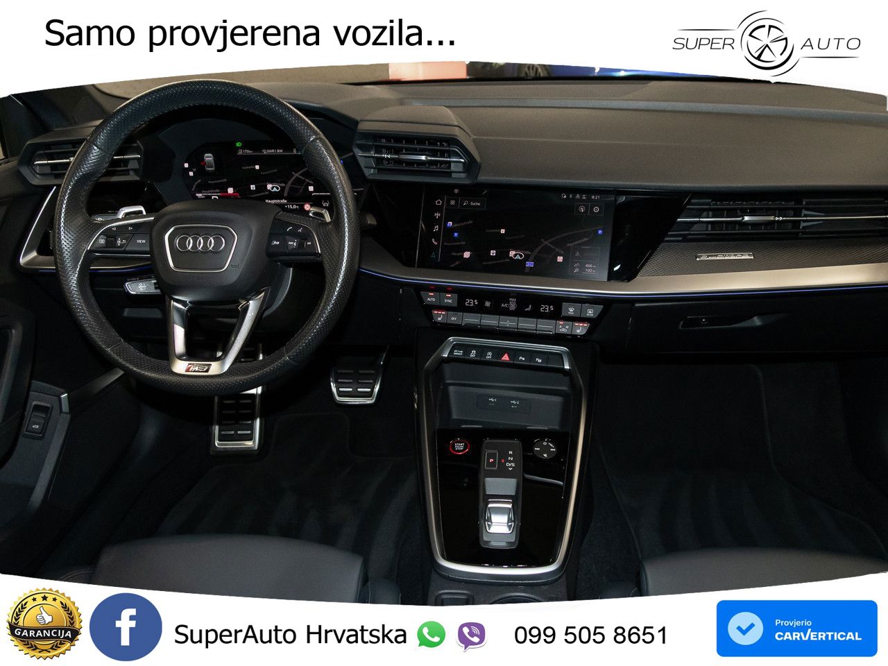 Audi RS3 Sedan 2.5 TFSI (400 KS) quattro S tronic LED+GR SJED+ACC