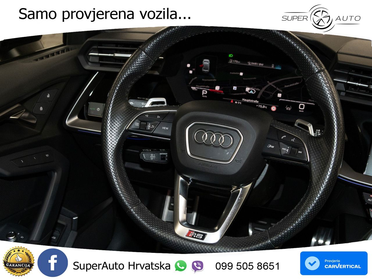 Audi RS3 Sedan 2.5 TFSI (400 KS) quattro S tronic LED+GR SJED+ACC
