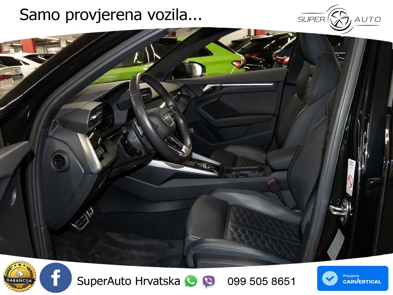 Audi RS3 Sedan 2.5 TFSI (400 KS) quattro S tronic LED+GR SJED+ACC
