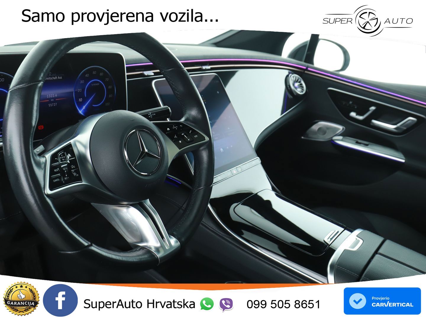 Mercedes EQE 350+ 105 kWh (292 KS) AMG LED+GR SJED+ACC