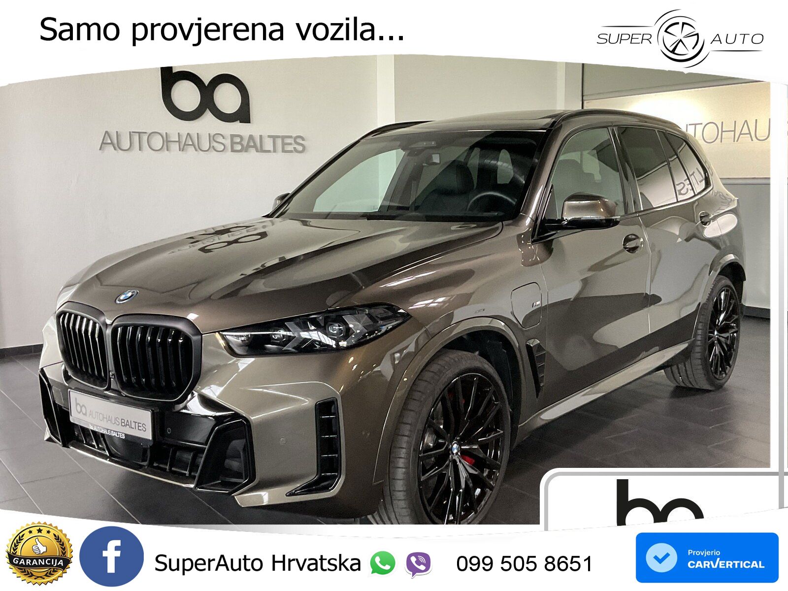 BMW X5 50e (490 KS) xDrive Steptronic LED+GR SJED+ACC