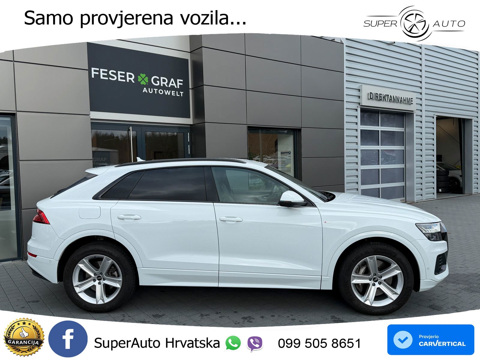 Audi Q8 55 TFSIe V6 (381 KS) quattro tiptronic
