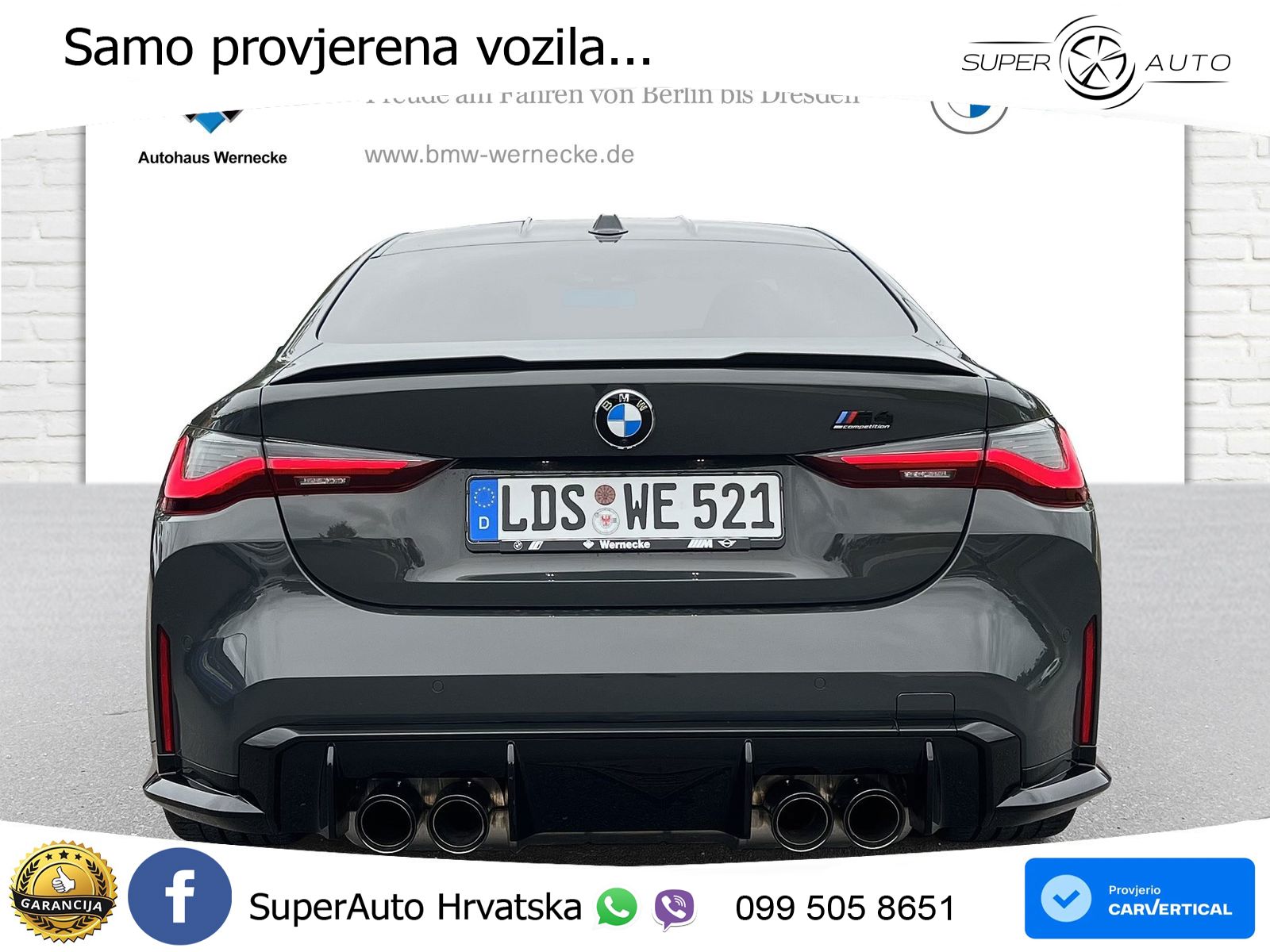 BMW M4 Competition 3.0 (510 KS) Steptronic