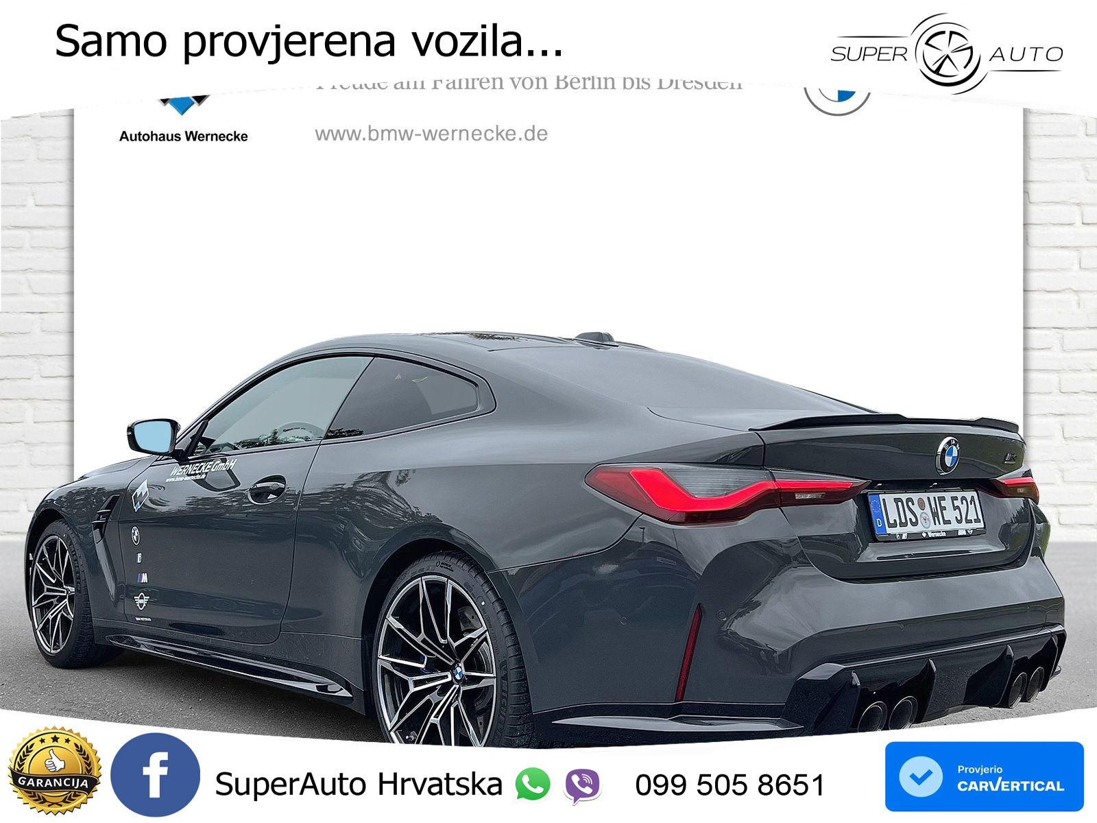 BMW M4 Competition 3.0 (510 KS) Steptronic