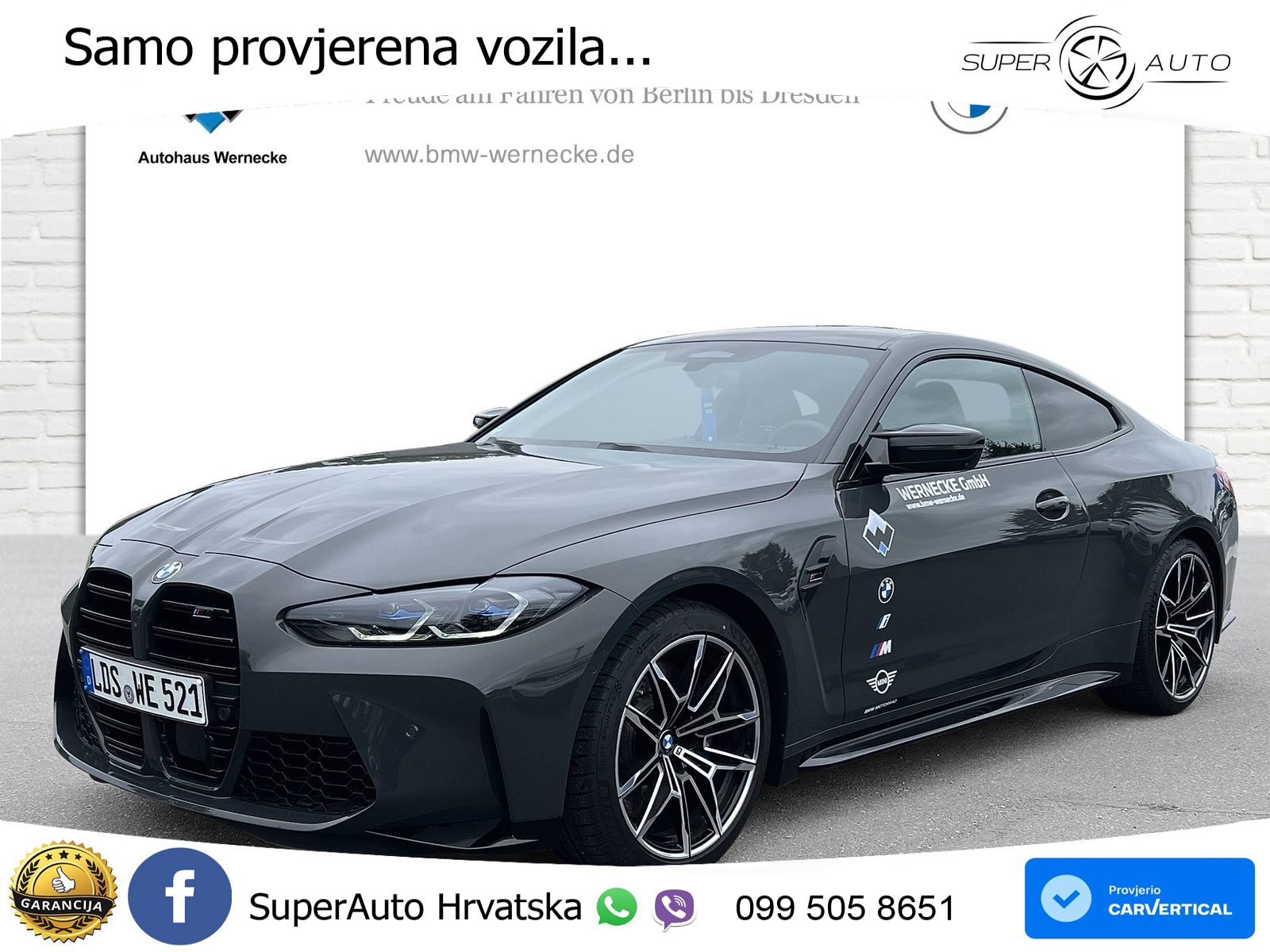 BMW M4 Competition 3.0 (510 KS) Steptronic