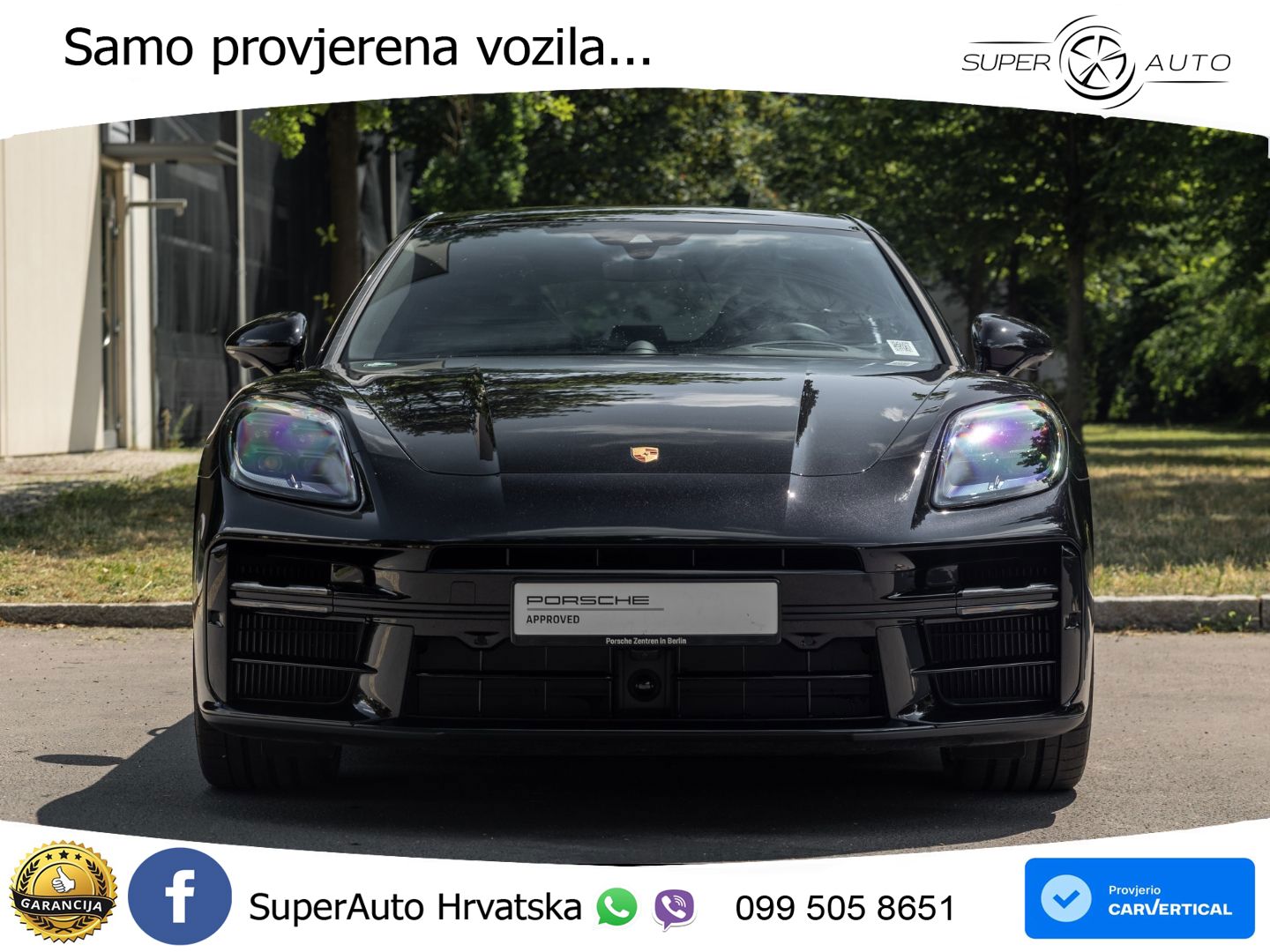 Porsche Panamera 4 2.9 V6 (470 KS) E-Hybrid PDK ZRAČNI+ACC+GR SJED+KAM+PANO