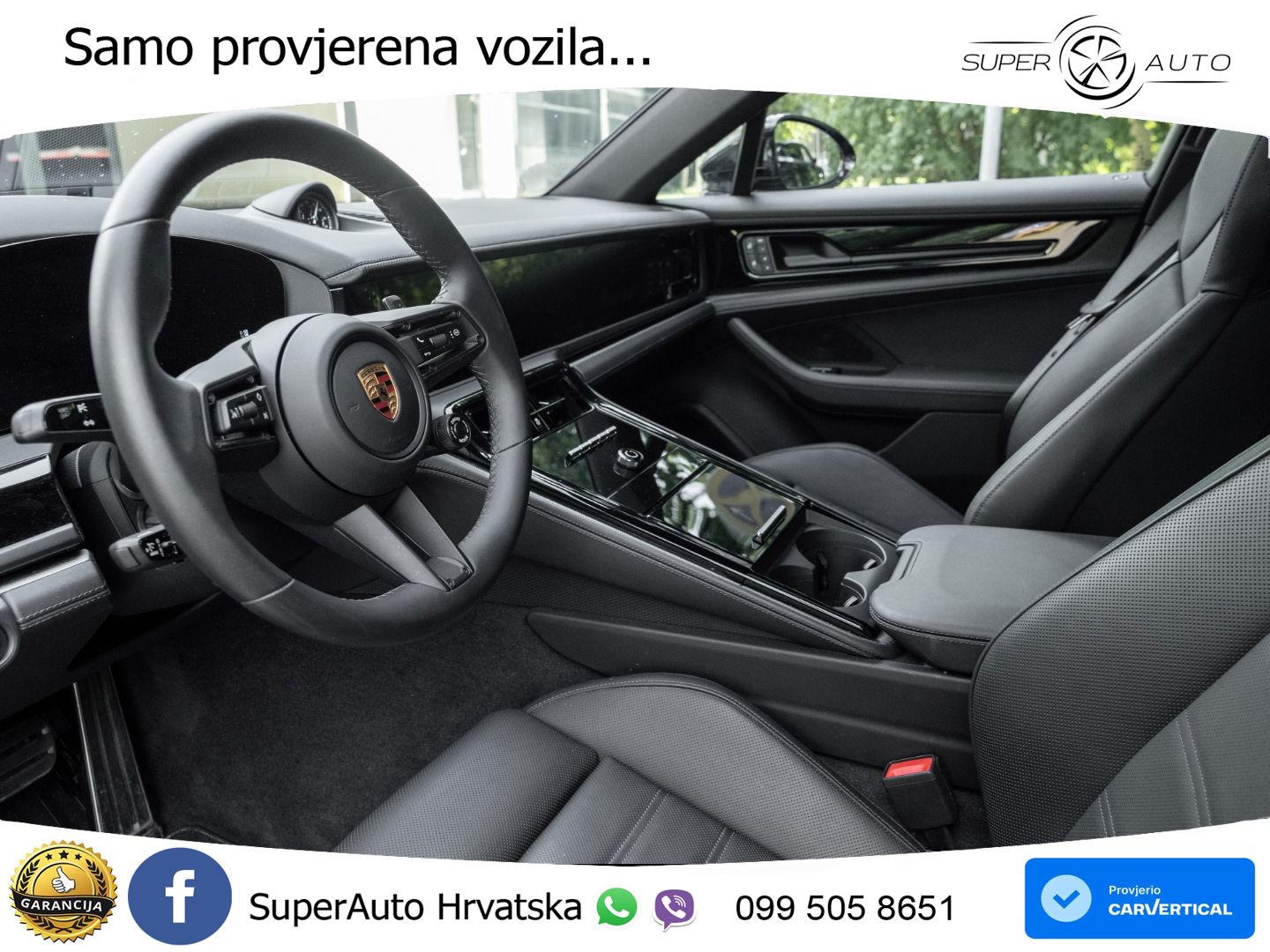 Porsche Panamera 4 2.9 V6 (470 KS) E-Hybrid PDK ZRAČNI+ACC+GR SJED+KAM+PANO