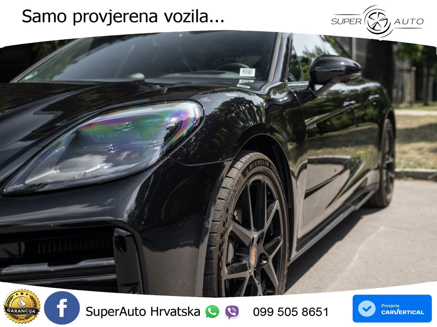 Porsche Panamera 4 2.9 V6 (470 KS) E-Hybrid PDK ZRAČNI+ACC+GR SJED+KAM+PANO