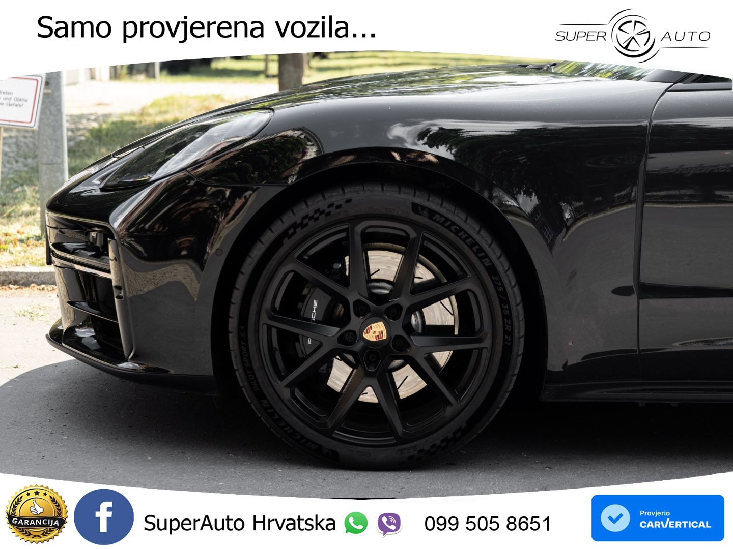 Porsche Panamera 4 2.9 V6 (470 KS) E-Hybrid PDK ZRAČNI+ACC+GR SJED+KAM+PANO