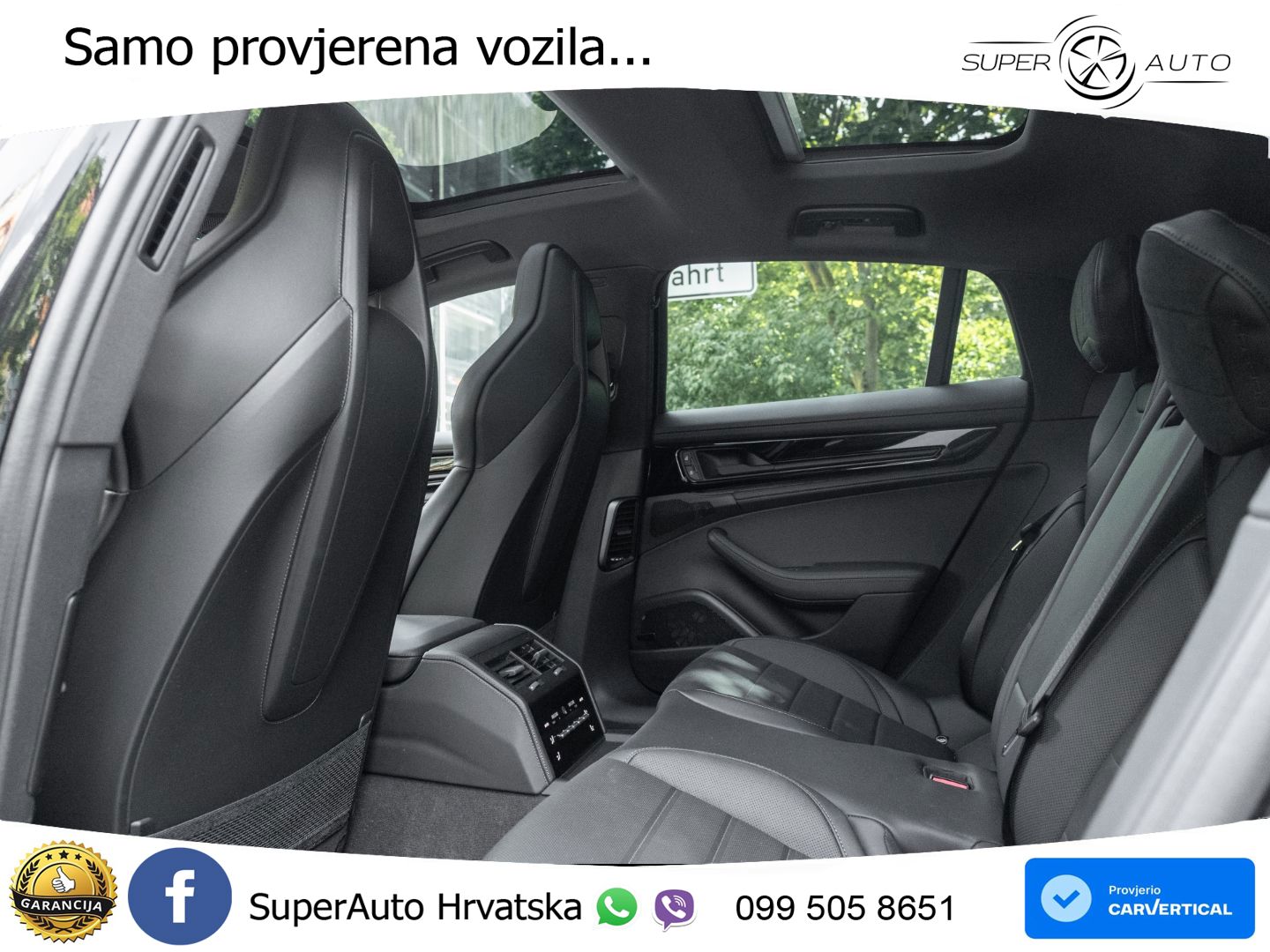 Porsche Panamera 4 2.9 V6 (470 KS) E-Hybrid PDK ZRAČNI+ACC+GR SJED+KAM+PANO