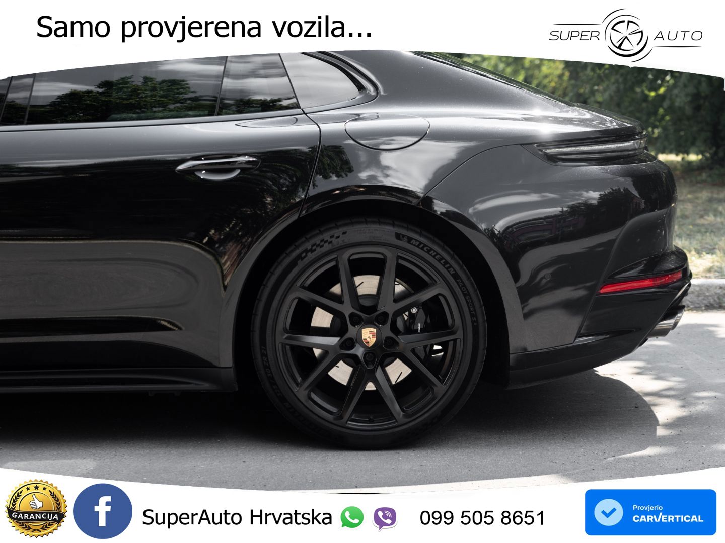 Porsche Panamera 4 2.9 V6 (470 KS) E-Hybrid PDK ZRAČNI+ACC+GR SJED+KAM+PANO