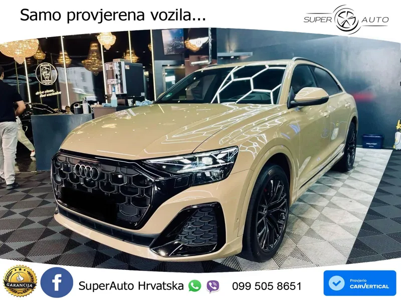 Audi Q8 50 TDI V6 (286 KS) quattro Tiptronic S line LED+GR SJED+ACC