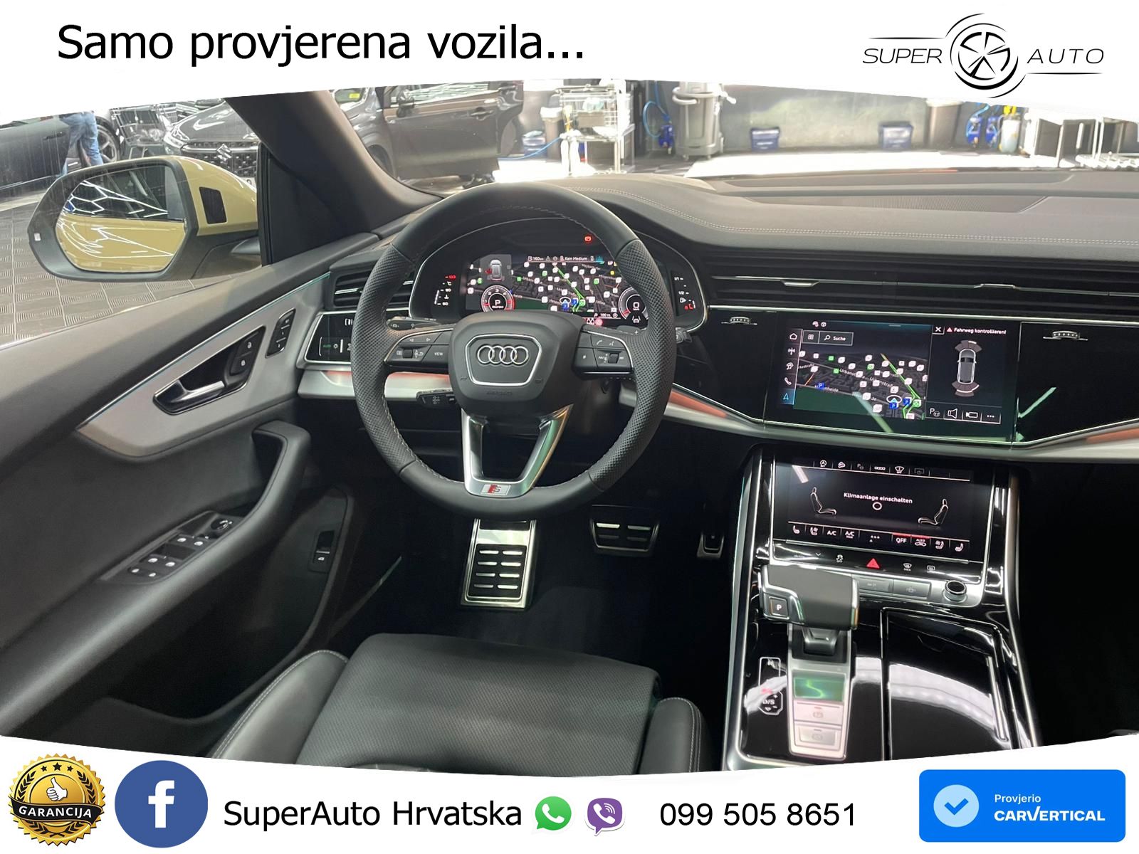 Audi Q8 50 TDI V6 (286 KS) quattro Tiptronic S line LED+GR SJED+ACC