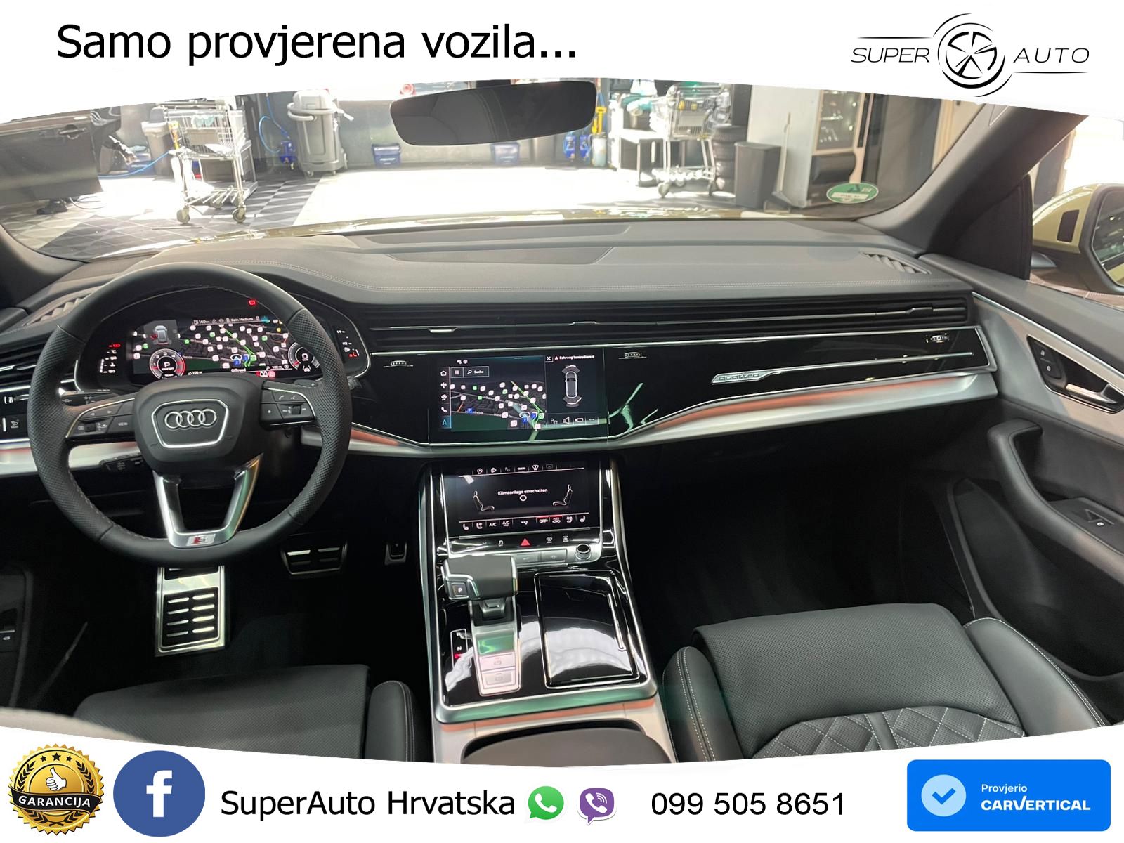 Audi Q8 50 TDI V6 (286 KS) quattro Tiptronic S line LED+GR SJED+ACC