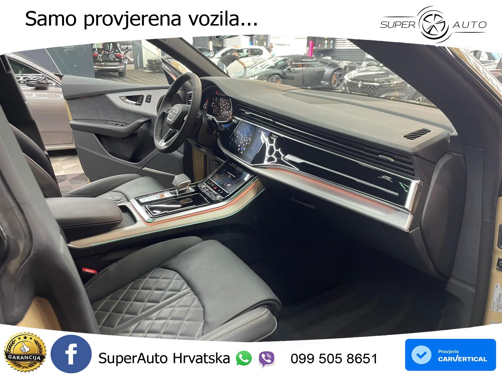 Audi Q8 50 TDI V6 (286 KS) quattro Tiptronic S line LED+GR SJED+ACC