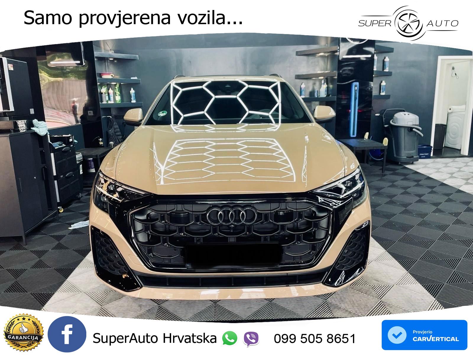 Audi Q8 50 TDI V6 (286 KS) quattro Tiptronic S line LED+GR SJED+ACC
