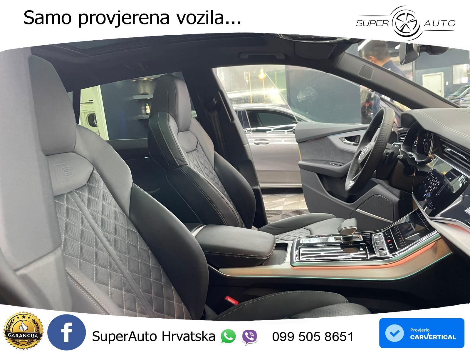 Audi Q8 50 TDI V6 (286 KS) quattro Tiptronic S line LED+GR SJED+ACC