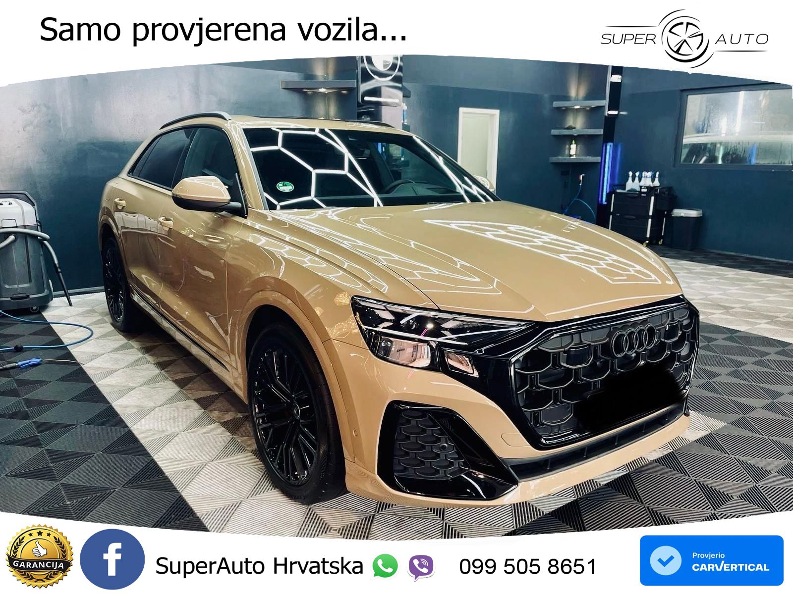 Audi Q8 50 TDI V6 (286 KS) quattro Tiptronic S line LED+GR SJED+ACC