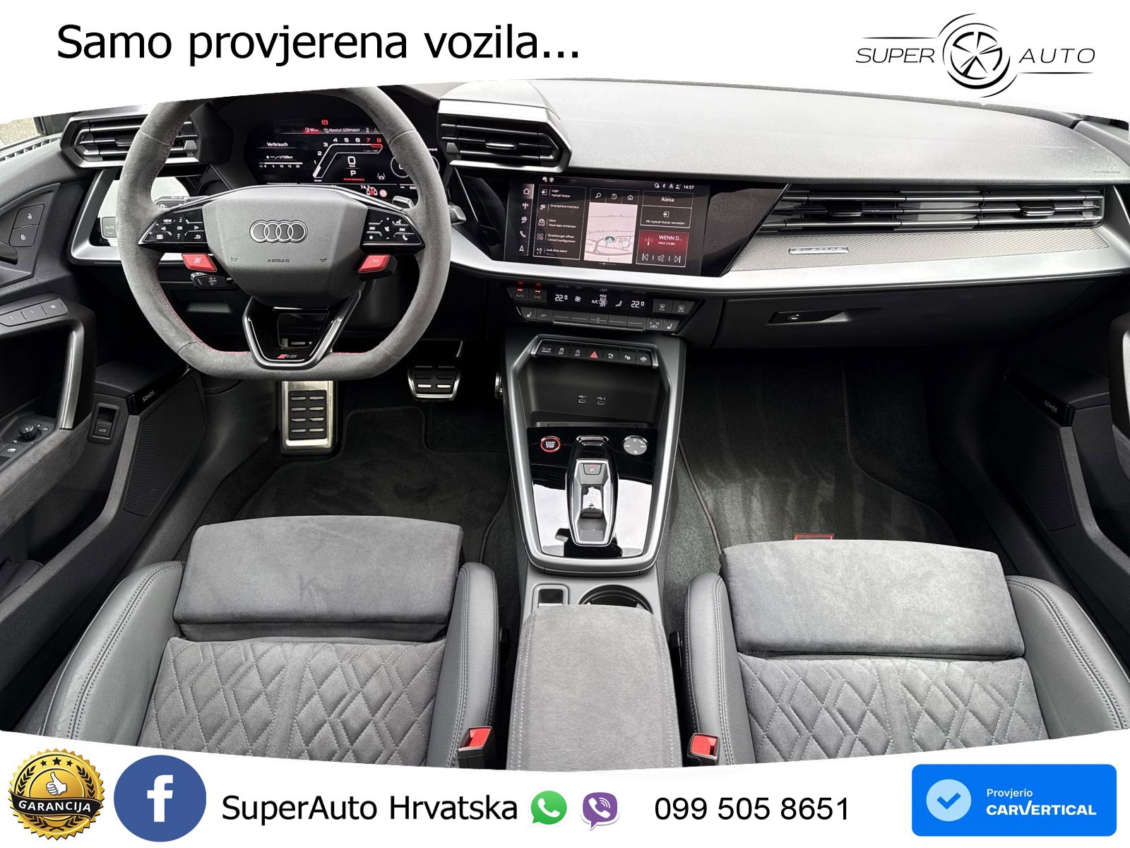 Audi RS3 Sportback 2.5 TFSI (400 KS) quattro S tronic LED+GR SJED+ACC
