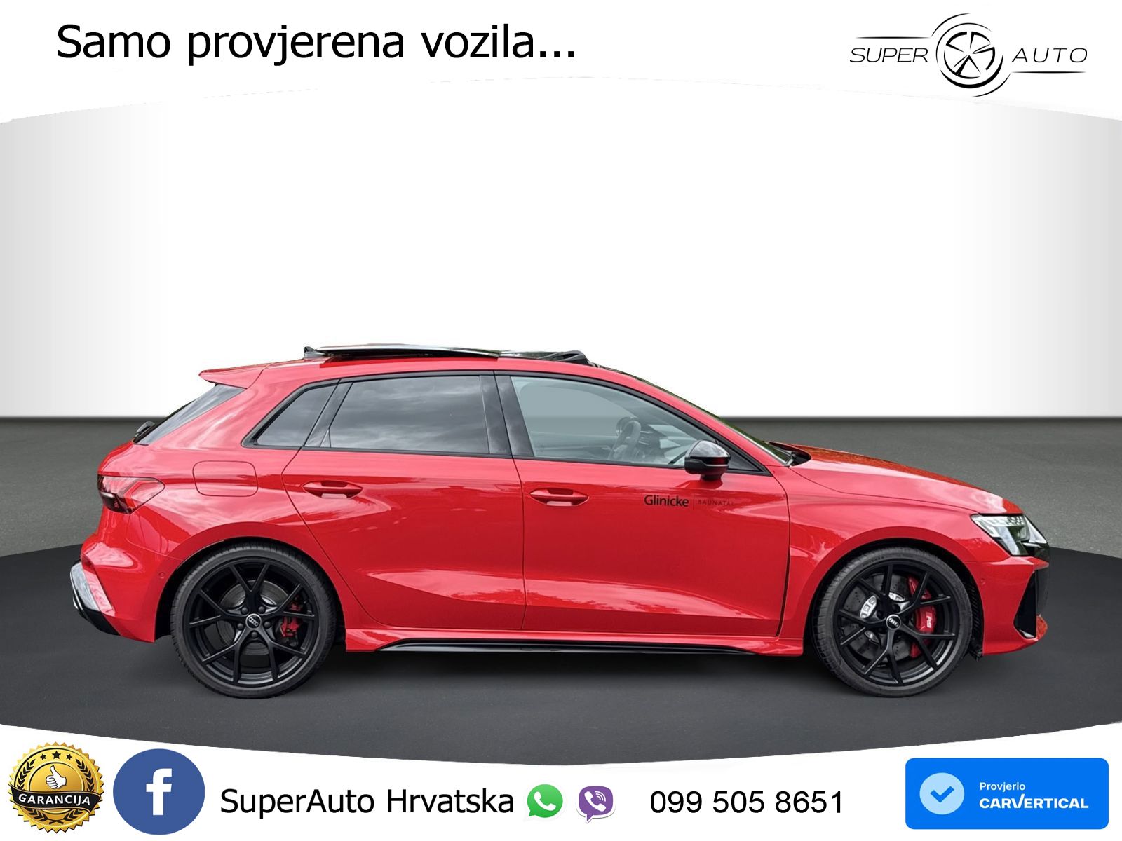 Audi RS3 Sportback 2.5 TFSI (400 KS) quattro S tronic LED+GR SJED+ACC