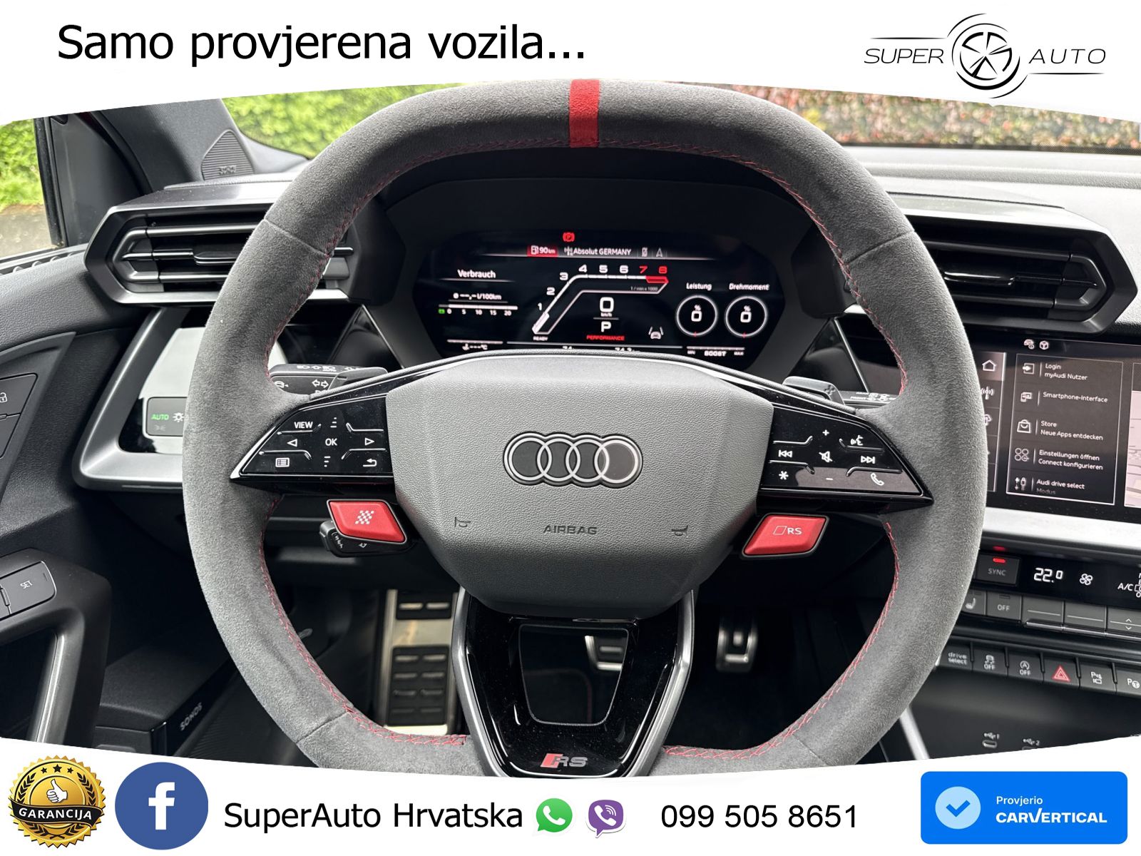 Audi RS3 Sportback 2.5 TFSI (400 KS) quattro S tronic LED+GR SJED+ACC