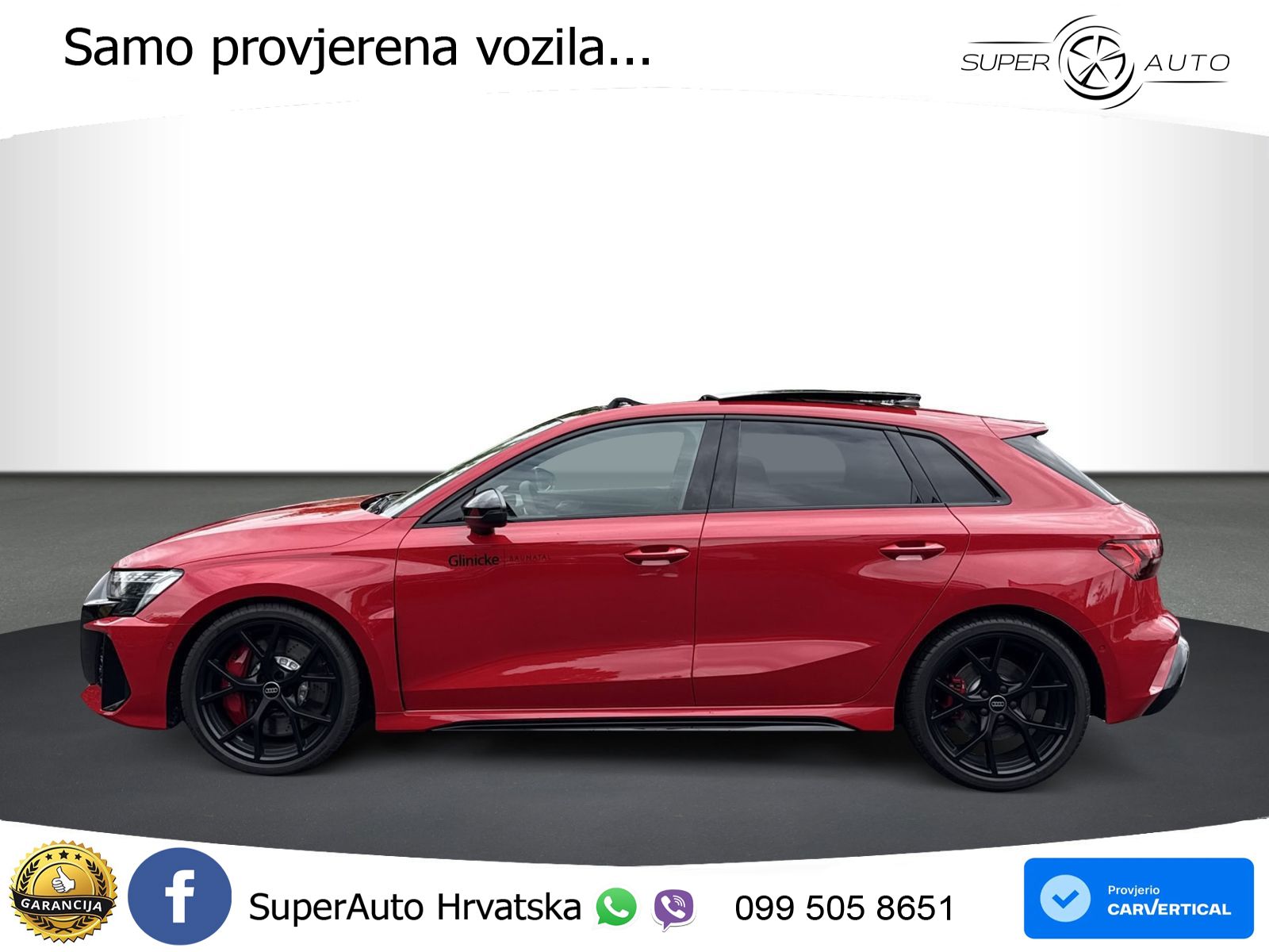 Audi RS3 Sportback 2.5 TFSI (400 KS) quattro S tronic LED+GR SJED+ACC