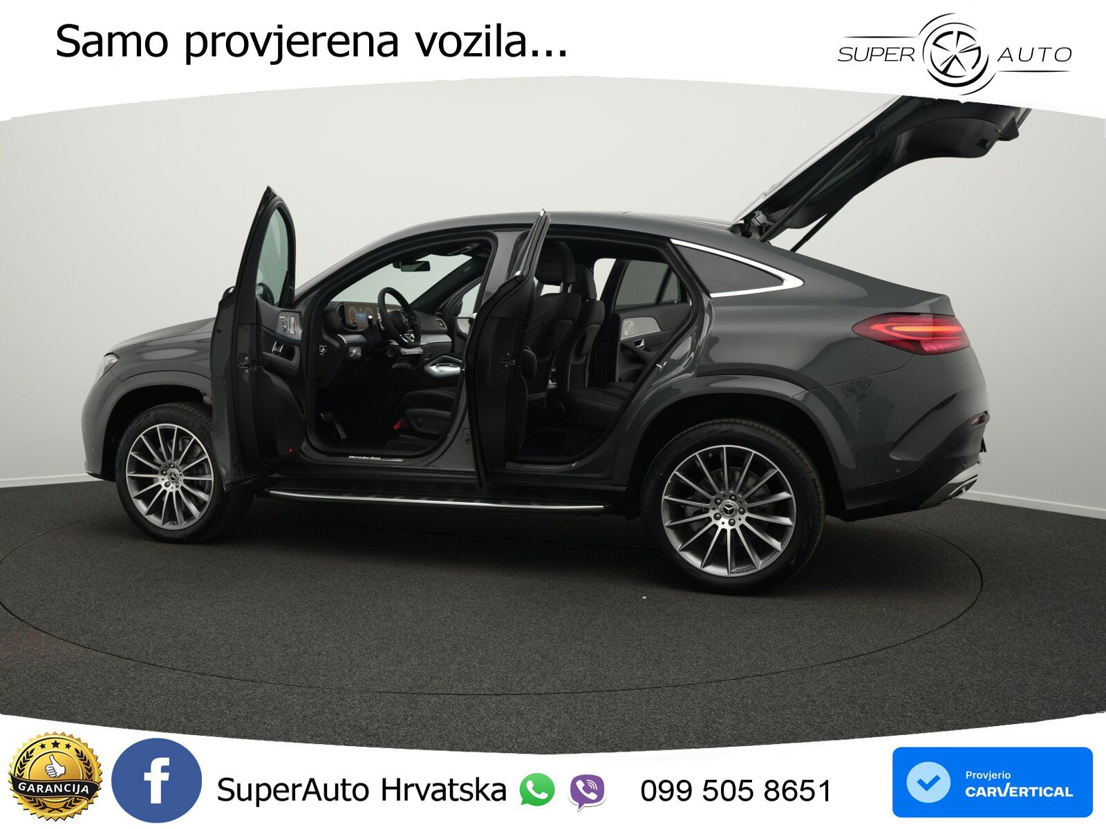 Mercedes GLE Coupe 450d (367 KS) EQ Boost 4MATIC 9G-TRONIC LED+GR SJED+ACC