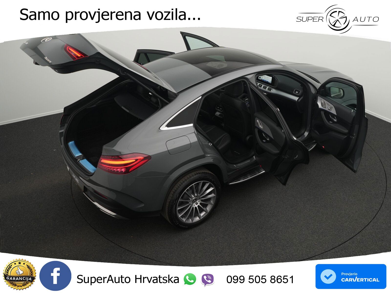 Mercedes GLE Coupe 450d (367 KS) EQ Boost 4MATIC 9G-TRONIC LED+GR SJED+ACC