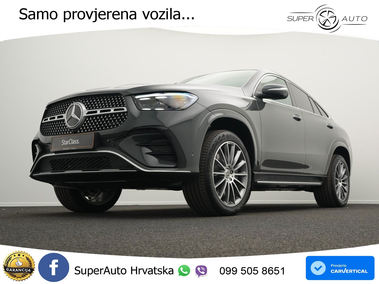 Mercedes GLE Coupe 450d (367 KS) EQ Boost 4MATIC 9G-TRONIC LED+GR SJED+ACC