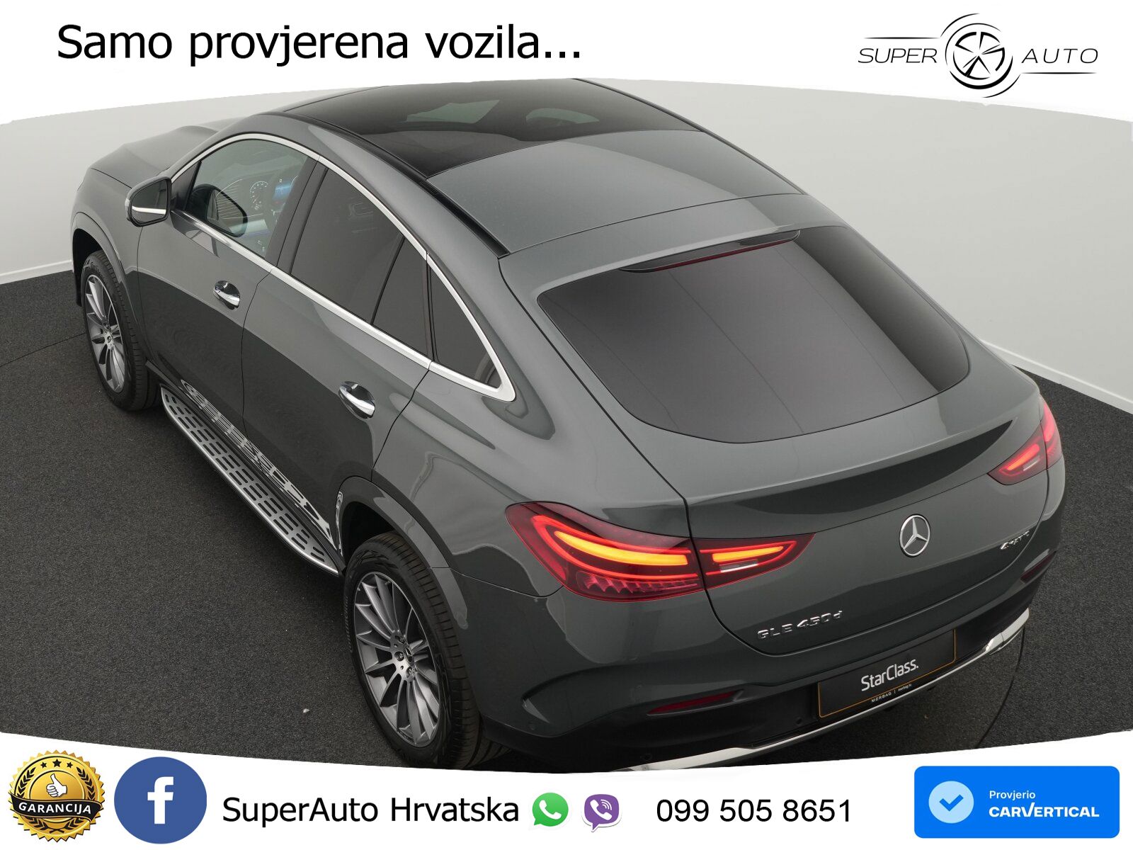 Mercedes GLE Coupe 450d (367 KS) EQ Boost 4MATIC 9G-TRONIC LED+GR SJED+ACC