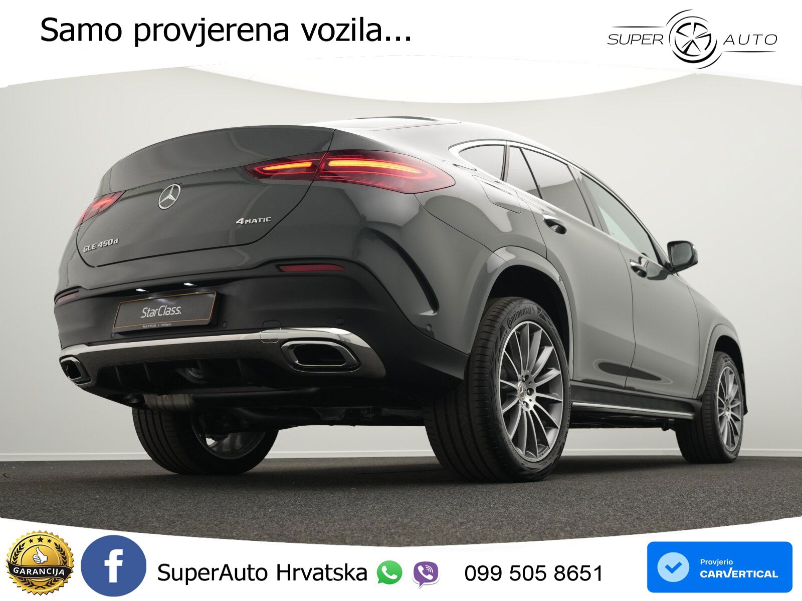 Mercedes GLE Coupe 450d (367 KS) EQ Boost 4MATIC 9G-TRONIC LED+GR SJED+ACC