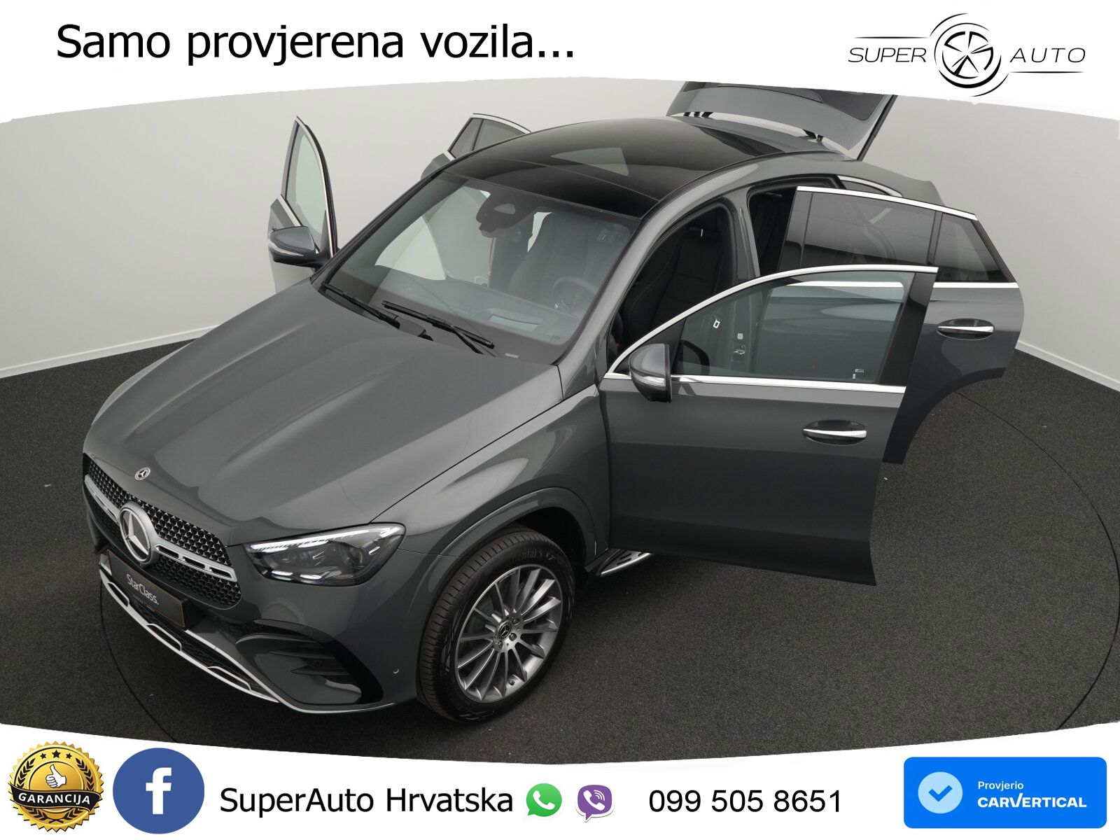 Mercedes GLE Coupe 450d (367 KS) EQ Boost 4MATIC 9G-TRONIC LED+GR SJED+ACC