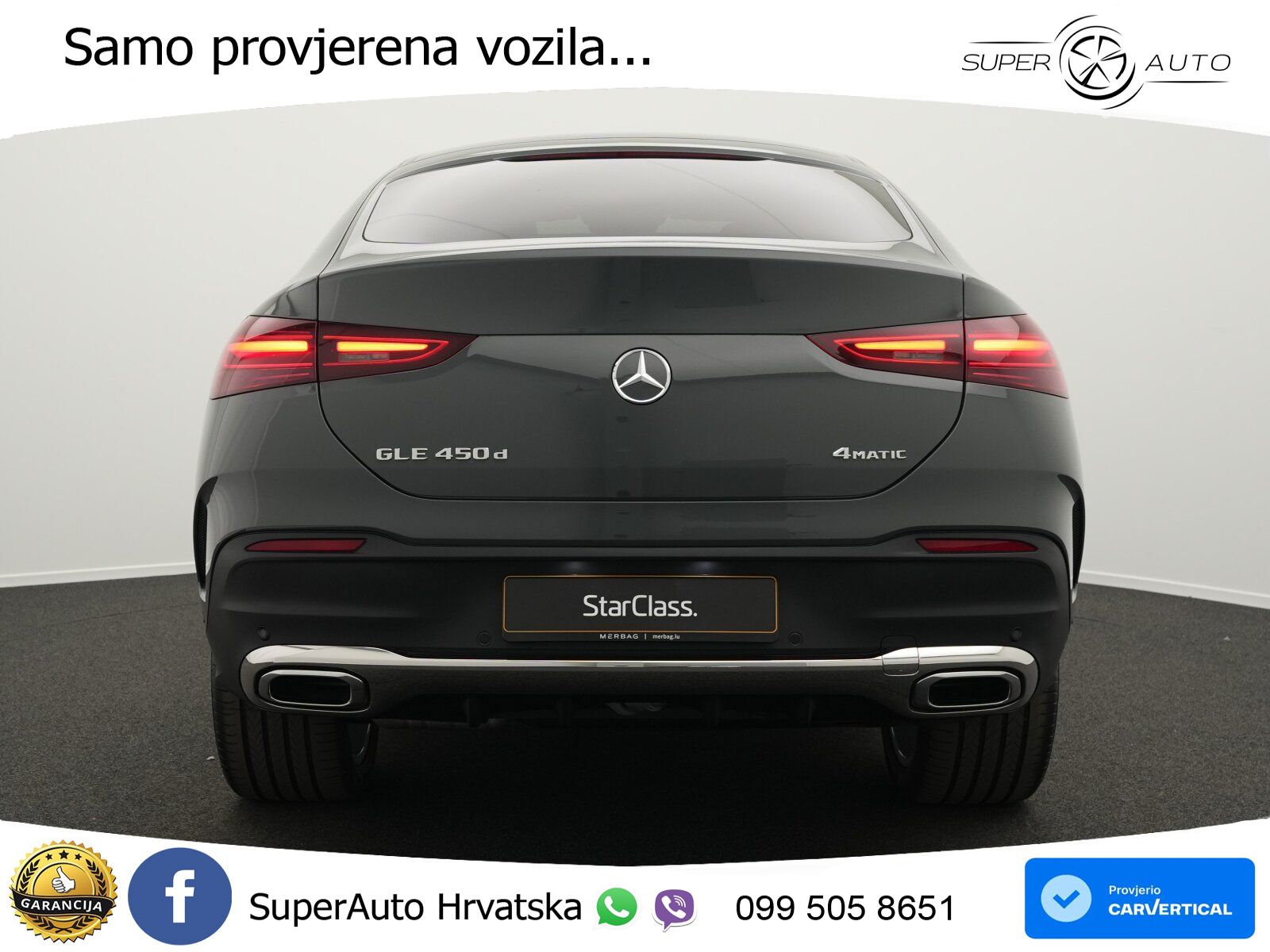 Mercedes GLE Coupe 450d (367 KS) EQ Boost 4MATIC 9G-TRONIC LED+GR SJED+ACC