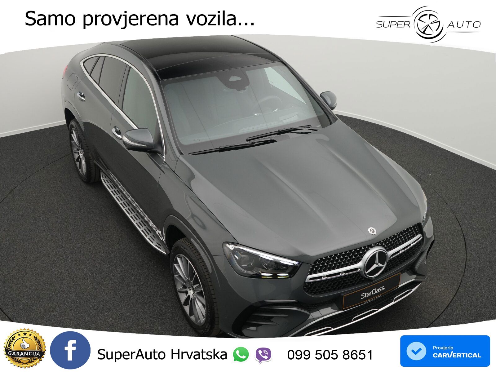 Mercedes GLE Coupe 450d (367 KS) EQ Boost 4MATIC 9G-TRONIC LED+GR SJED+ACC