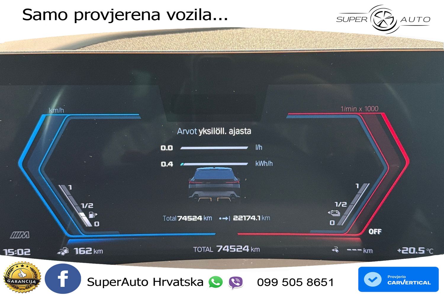 BMW XM 4.4 V8 (653 KS) xDrive Steptronic