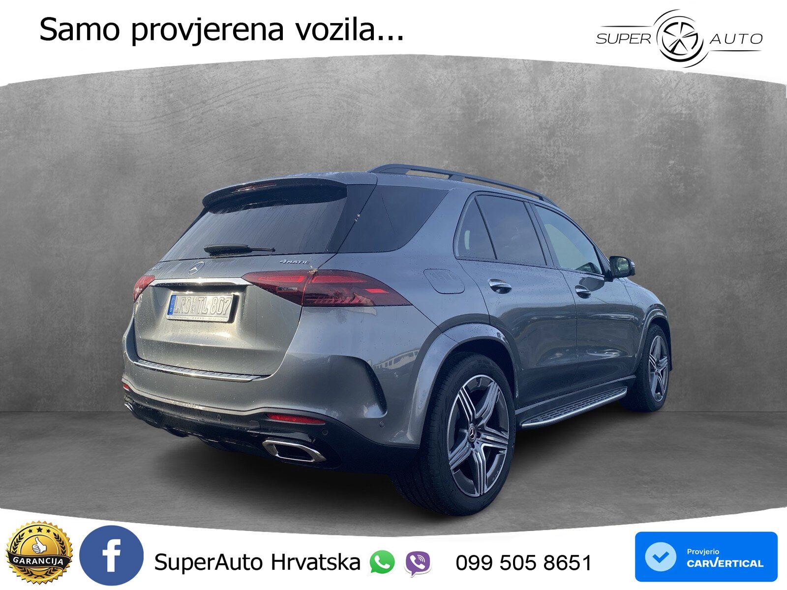 Mercedes GLE 450d (367 KS) EQ Boost 4MATIC 9G-TRONIC AMG LED+GR SJED+ACC