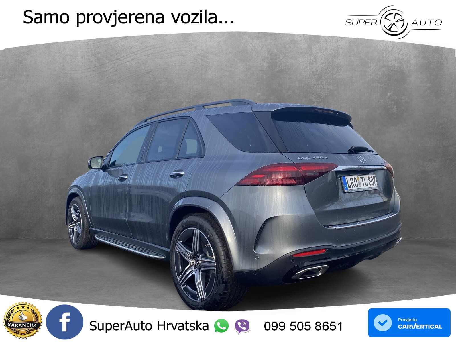 Mercedes GLE 450d (367 KS) EQ Boost 4MATIC 9G-TRONIC AMG LED+GR SJED+ACC