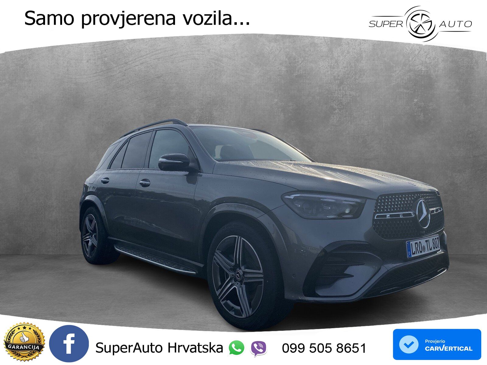 Mercedes GLE 450d (367 KS) EQ Boost 4MATIC 9G-TRONIC AMG LED+GR SJED+ACC