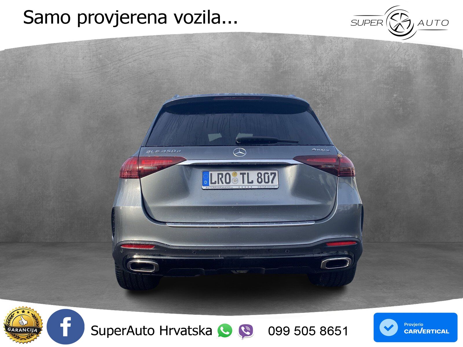 Mercedes GLE 450d (367 KS) EQ Boost 4MATIC 9G-TRONIC AMG LED+GR SJED+ACC