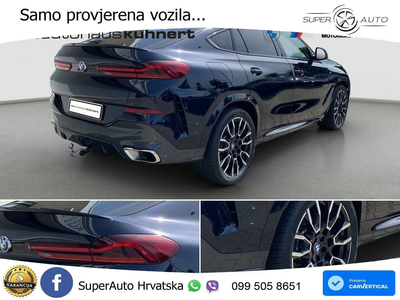 BMW X6 40d (352 KS) xDrive Steptronic M Sport LED+GR SJED+ACC