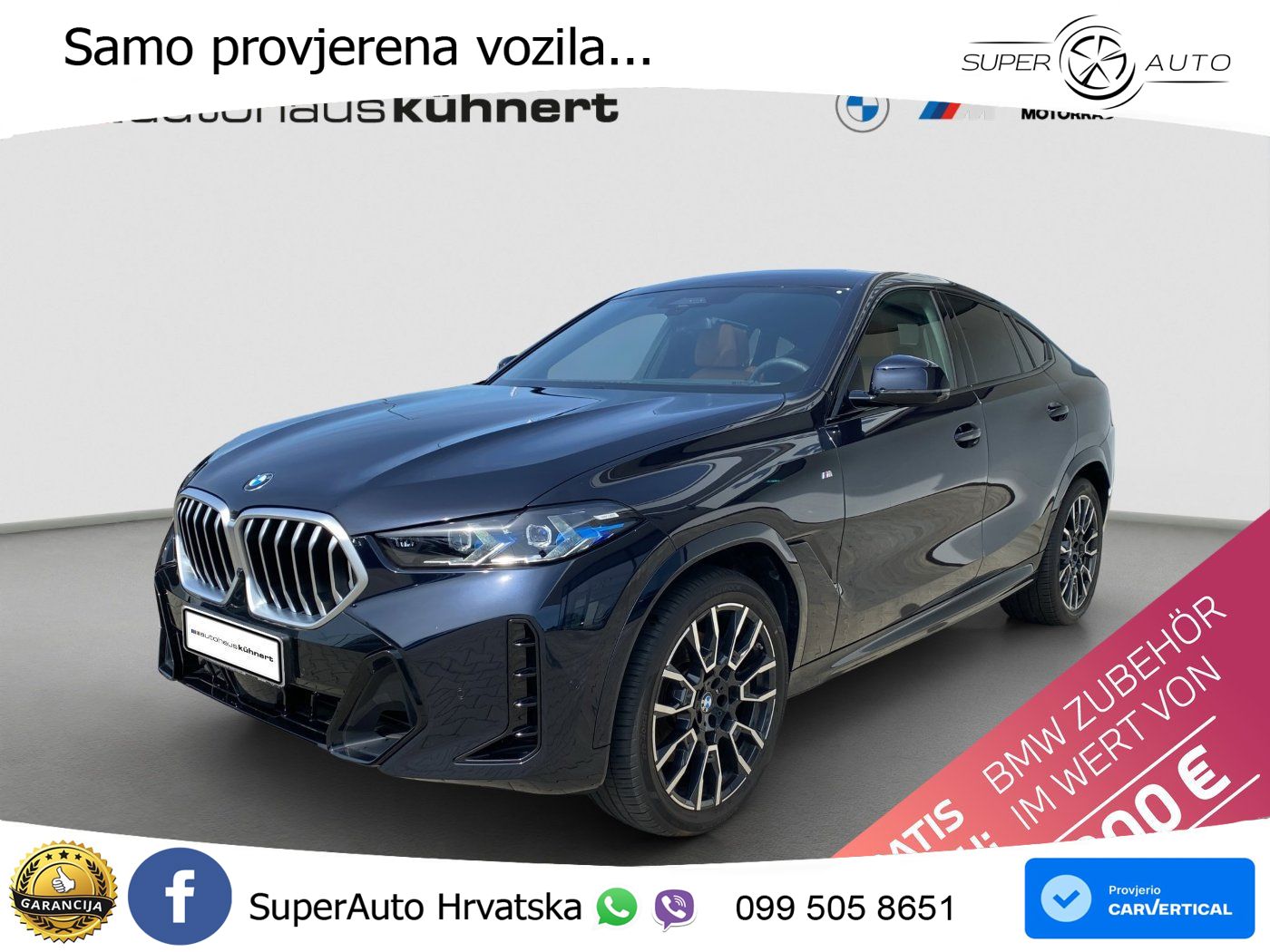 BMW X6 40d (352 KS) xDrive Steptronic M Sport LED+GR SJED+ACC